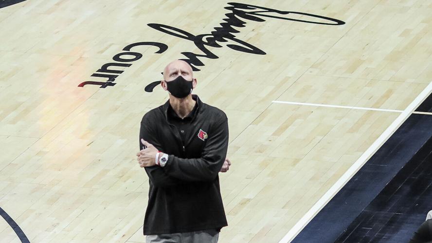 Louisville men's basketball coach Chris Mack