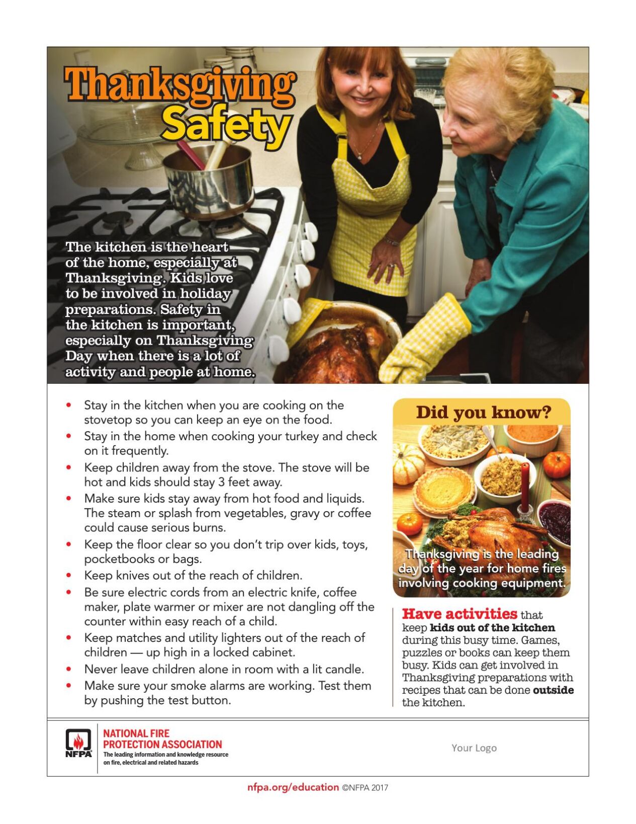 Louisville Fire-Thanksgiving safety