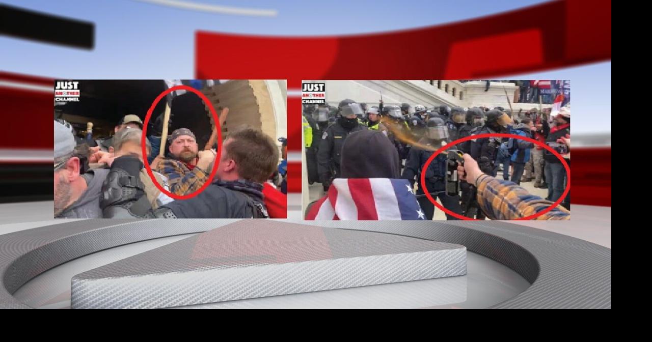 Kentucky man arrested in connection to Capitol riot accused of spraying ...
