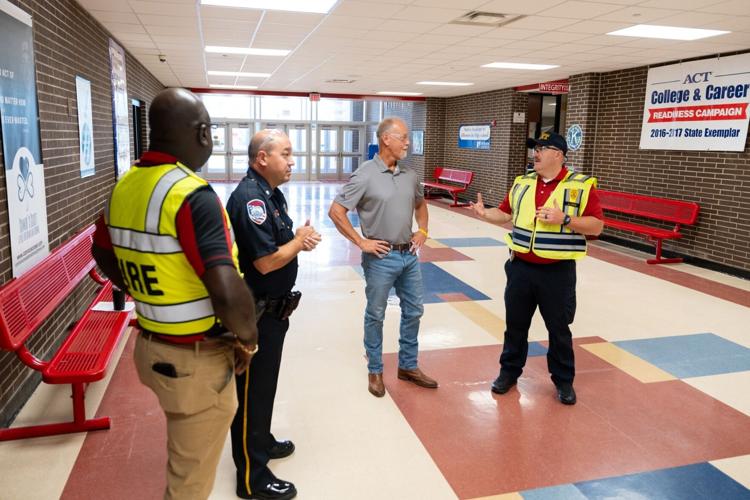Active shooter drill at Jeff High School 4 - 6.29.23