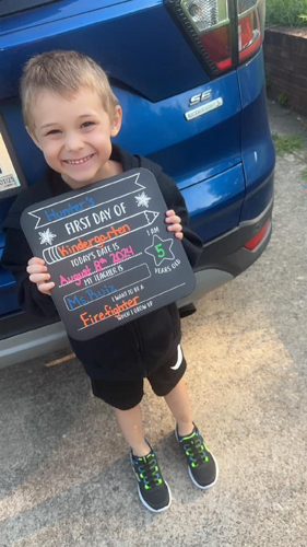 Amber Nicole Bouyea's Kindergartener