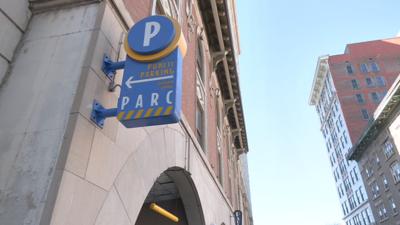 PARC parking garage in downtown Louisville