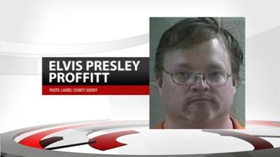 Elvis Presley Proffitt, 41, arrested on drug trafficking charges in Kentucky