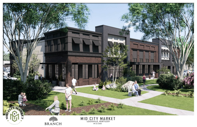 Mid City Market Library Rendering