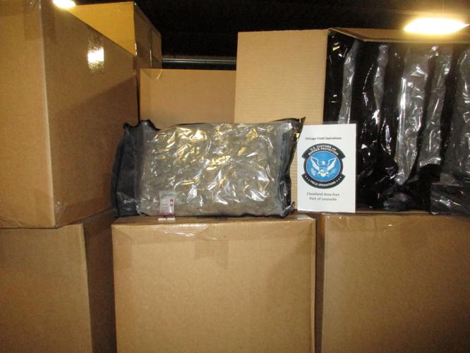 Shipment of marijuana seized at UPS Worldport on April 25, 2023