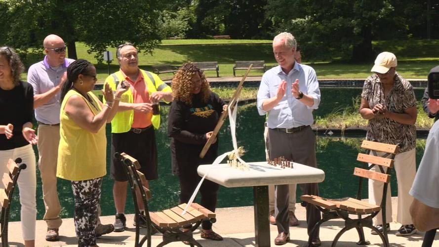 Shawnee Park chess table ribbon cutting (2).jpeg