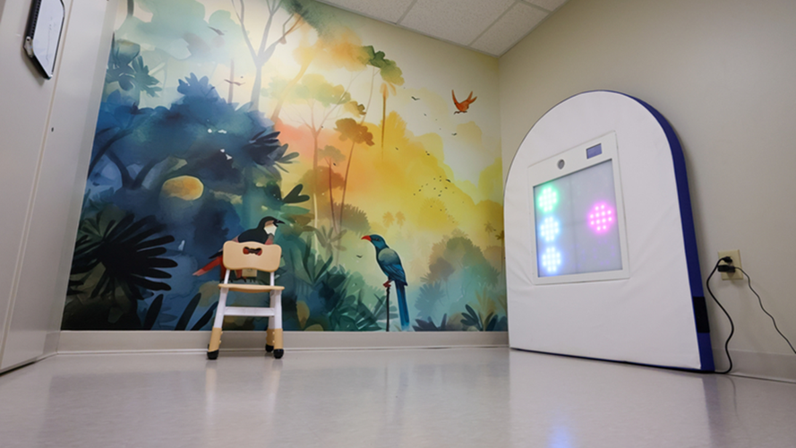 Frazier Rehab Kosair for Kids Pediatric Center Waiting Room