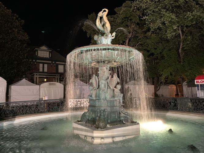 St James Fountain Dark with Water Light.jpg