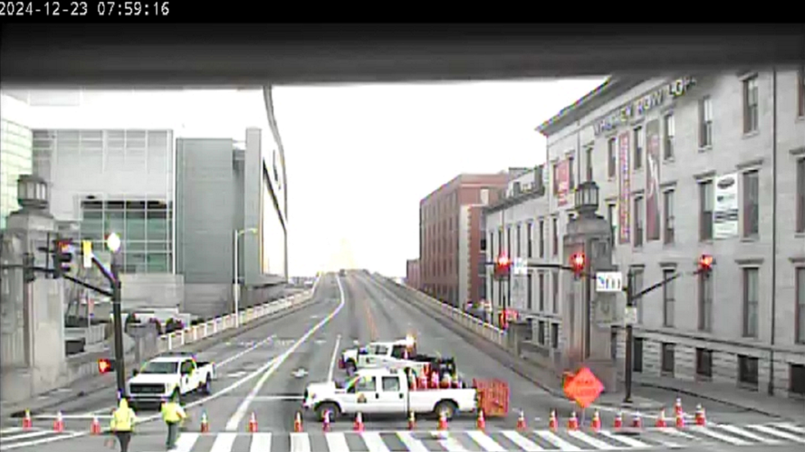 2nd Street Bridge Crash Daylight