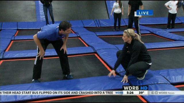 Bounce Off The Walls At The New Sky Zone Trampoline Park News Wdrb Com