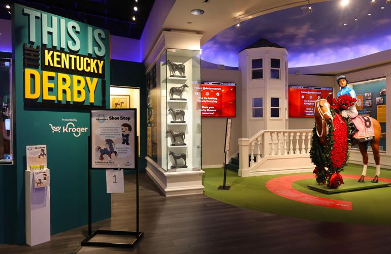 Kentucky Derby Museum exhibit - Feb. 13, 2024.JPG