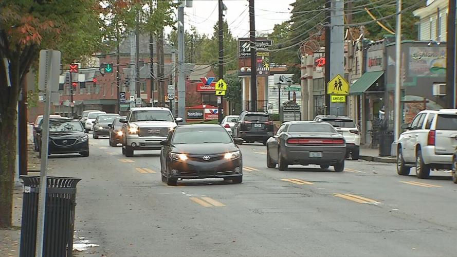 Cars on Bardstown Road (generic)