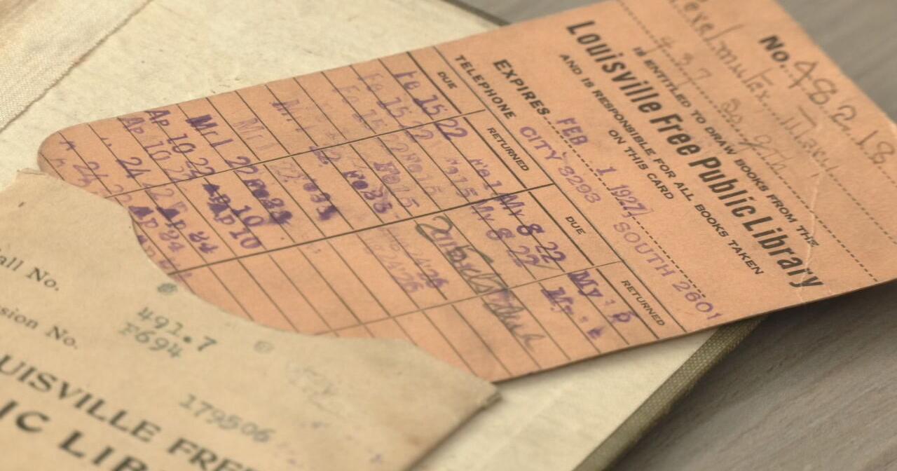Family returns overdue books to Louisville library after nearly 100 years - Vimarsana News