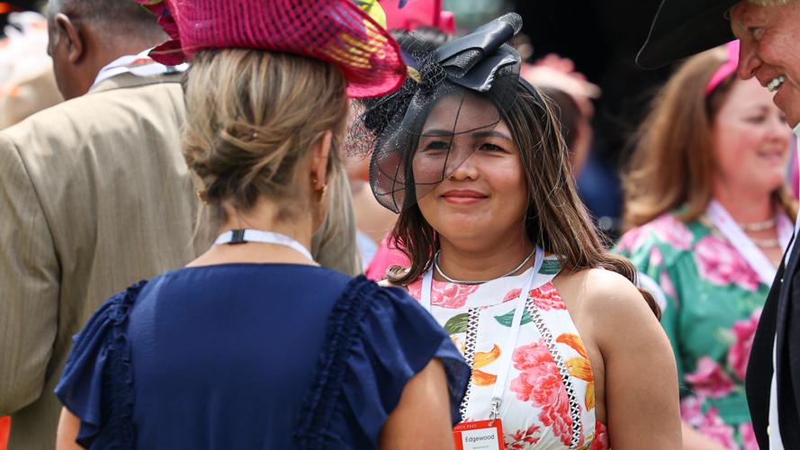 Fans on Kentucky Oaks Day 2025