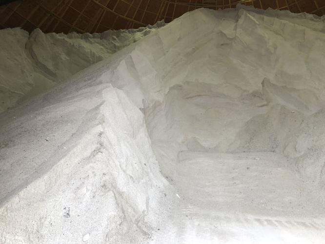 Salt domes around Louisville hold 5-thousand tons of salt