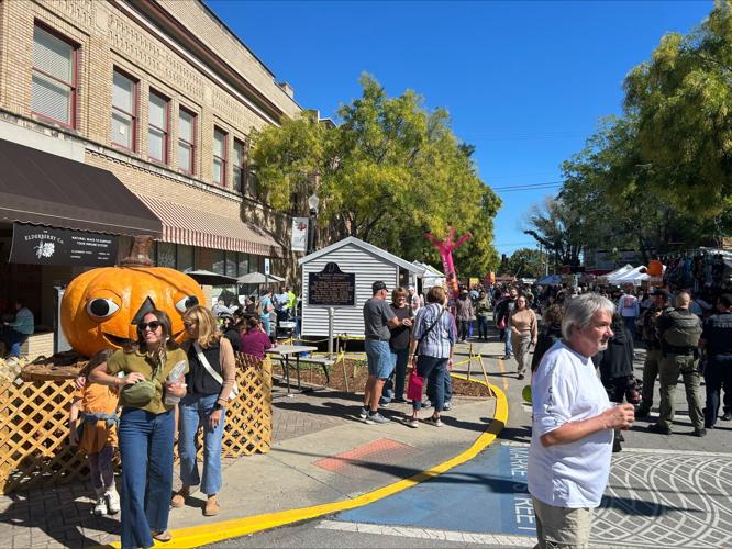 Harvest Homecoming booth days Day 1 10-9-25