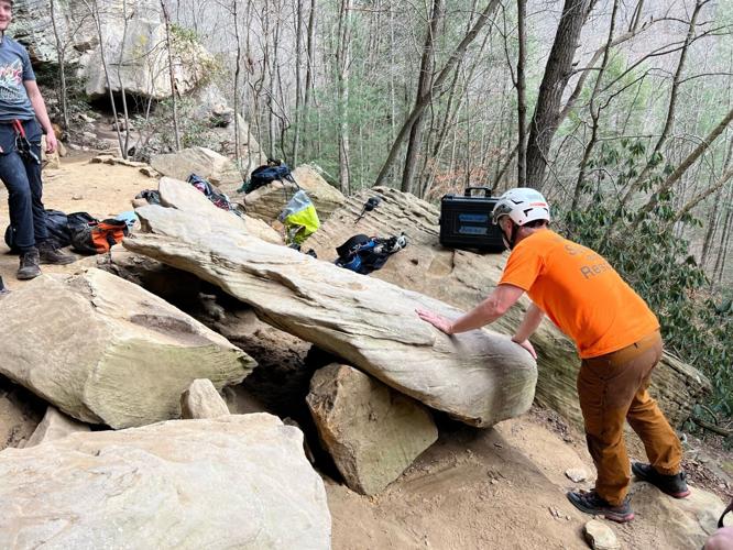 Climbers rescued at Red River Gorge on 3.11.26
