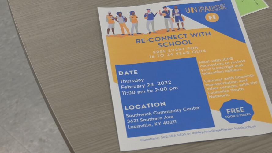 Flyer for Unpause event 2-21-22