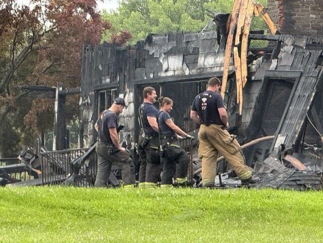 New Albany Golf Course fire