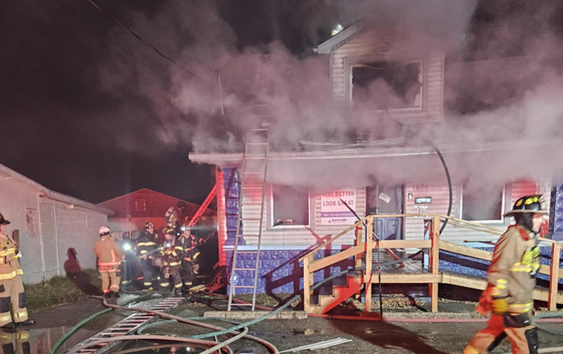 Shively Fire on Ralph Avenue