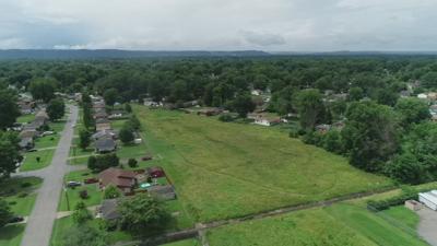 Proposed site for single family homes