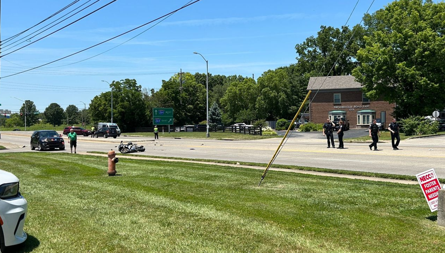 Fatal Motorcycle crash at Taylorsville and Furman