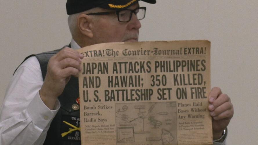 Honor Flight Bluegrass Pearl Harbor remembrance event 12-7-23