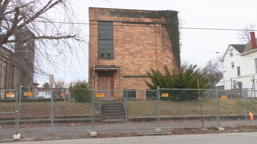 Vacant building in Louisville