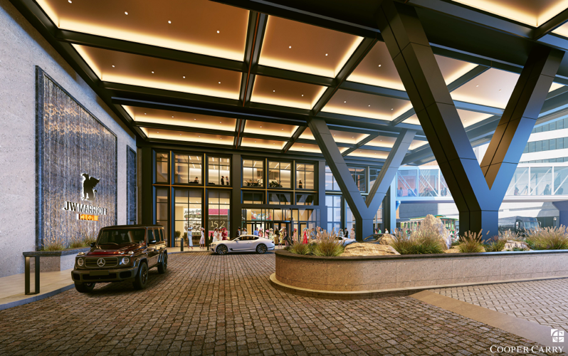 JW Marriott S. 4th Street rendering