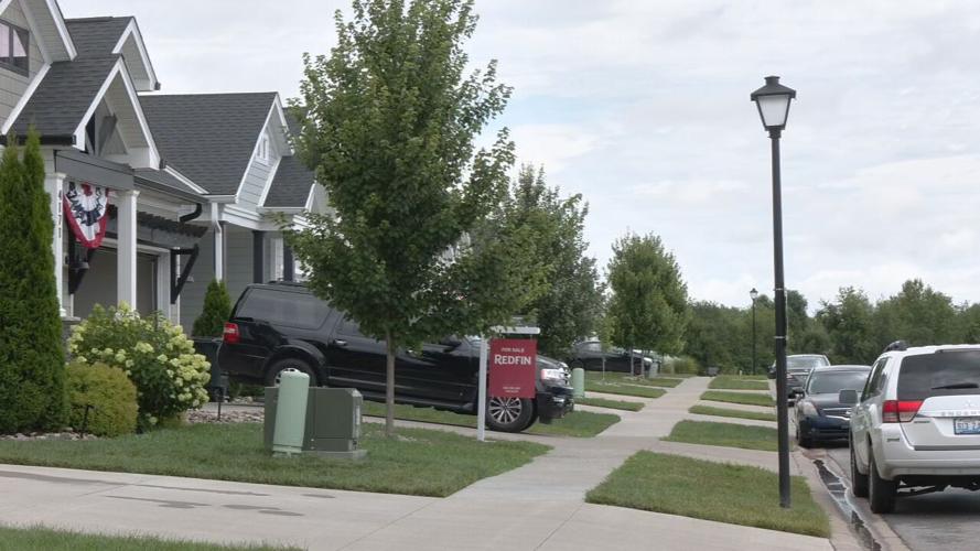 House for sale sign Jeffersonville Indiana