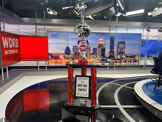 Best Dad Competition trophy