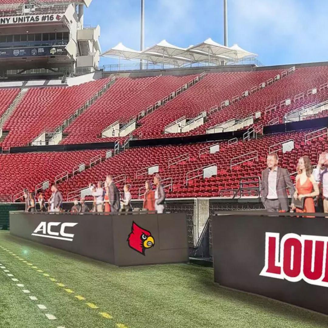 Louisville Football Turf Seats - University of Louisville Athletics