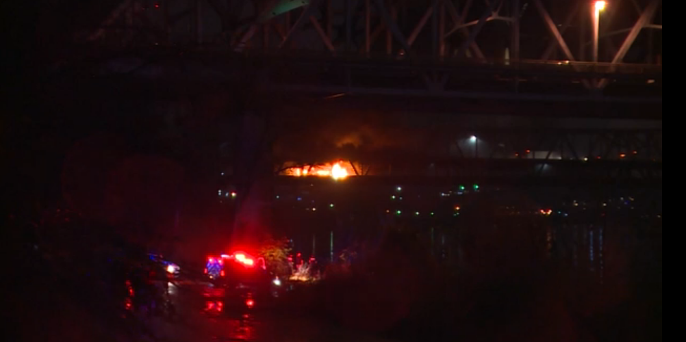 Brent Spence Bridge Fire