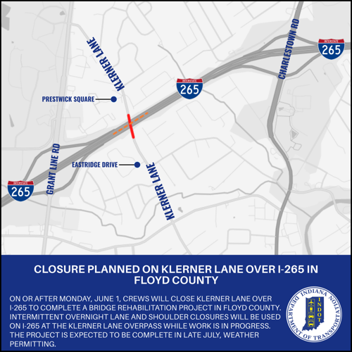 Klerner Lane closure from INDOT.png