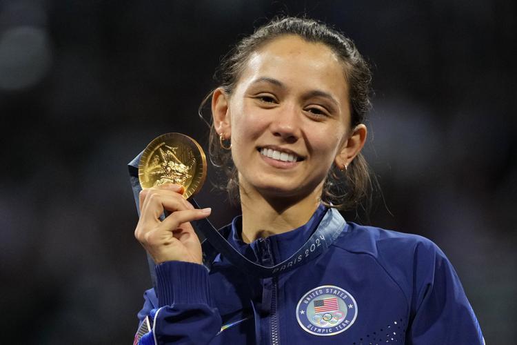 Paris Olympics Fencing - Lee Kiefer 7-28-2024