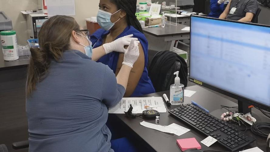 COVID-19 vaccine at Norton Healthcare 12-16-20