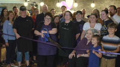 Terri Lynn Cafe ribbon cutting