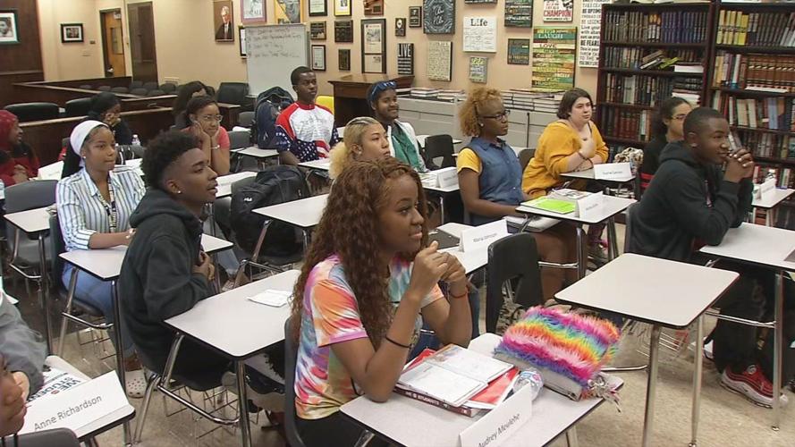 Central High School law class