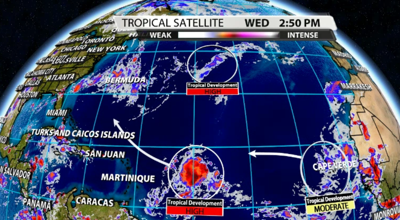 Potential Tropical Development August 31