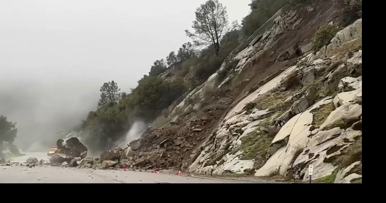 Caught on video: massive rock slide in California | | wdrb.com