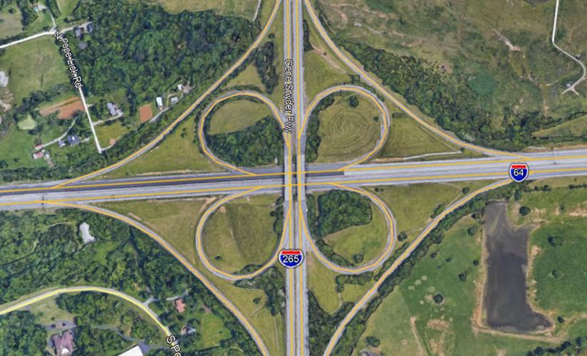 I-64 and I-265 interchange