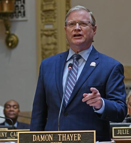 KY LAWMAKER - SEN MAJORITY FLOOR LEADER DAMON THAYER 012722.jpg