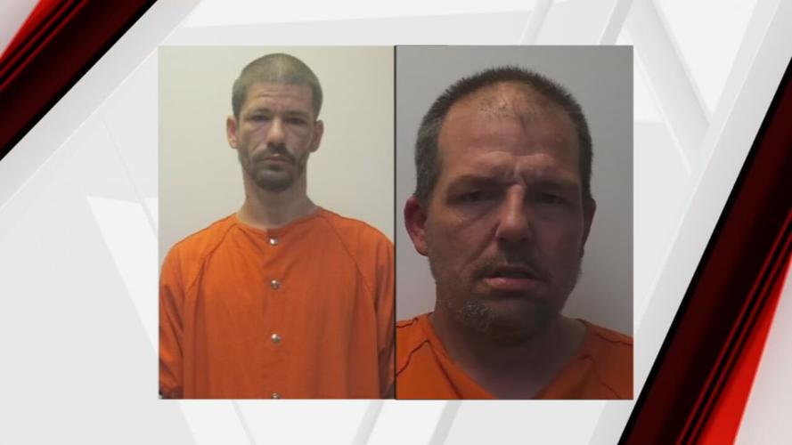 Jonathan Collins and Clinton Woosley booking photos