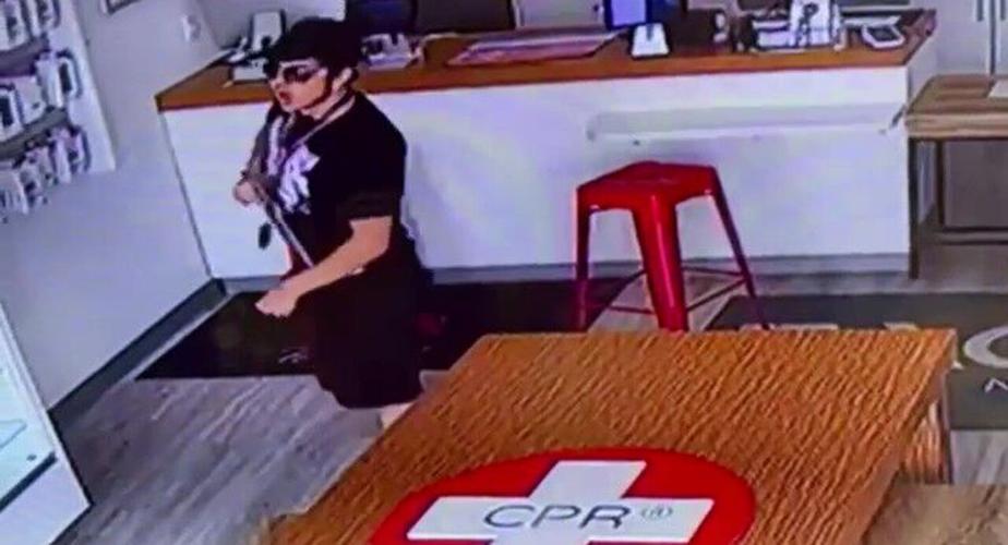 Cell phone repair store theft