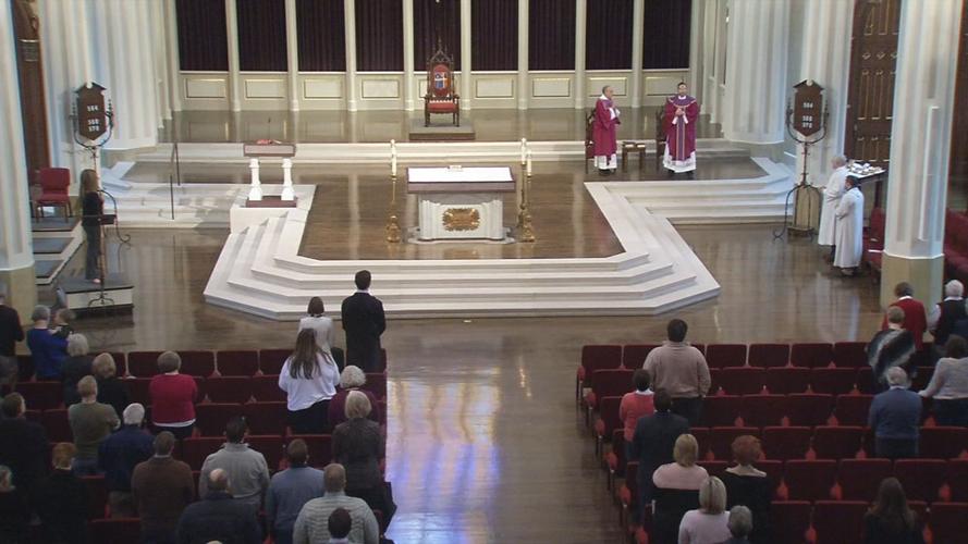 Ash Wednesday at the Cathedral of the Assumption