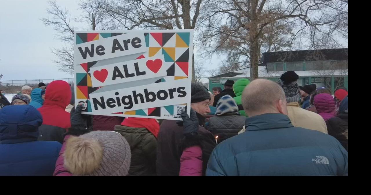 Louisville vigil for Minnesota victims draws counterprotest, sharp debate on immigration