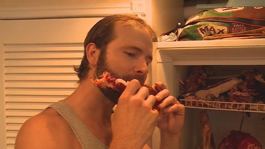 Lexington KY MAN LIVING ON RAW MEAT DIET 7-4-19 2