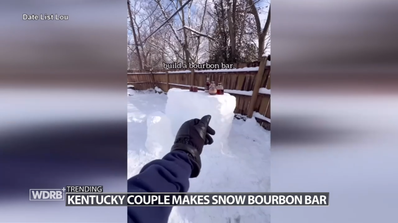 Kentucky couple builds bourbon bar