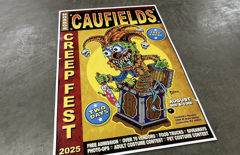 Caufield's Creepfest Poster