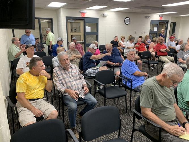 Floyd County Council tax hike meeting, vote 7-26-23